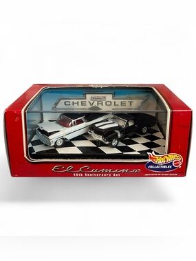 Hot Wheels El Camino 40th Anniversary Set Vintage Car Pair